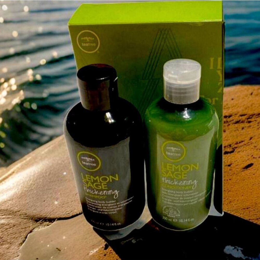 Paul Mitchell Tea Tree Lemon Sage Shampoo 10.1oz Conditioner 10.1oz